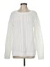 Lands' End Outlet 100% Cotton White Pullover Sweater Size M - photo 1