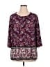 Notations Purple 3/4 Sleeve T-Shirt Size XL - photo 1