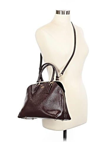 Coach Leather Satchel (view 2)