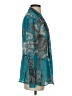 ETRO 100% Polyester Teal Long Sleeve Blouse Size 0 - photo 4