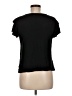 Limited Edition 100% Rayon Black Short Sleeve Top Size M - photo 2
