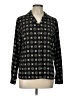 Laura Scott 100% Polyester Black Long Sleeve Blouse Size 12 - photo 1