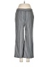 Express Design Studio Stripes Gray Casual Pants Size 4 - photo 1
