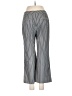 Express Design Studio Stripes Gray Casual Pants Size 4 - photo 2