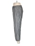 Express Design Studio Stripes Gray Casual Pants Size 4 - photo 5
