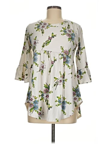 Chris & Carol 3/4 Sleeve Blouse (view 1)