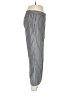 Express Design Studio Stripes Gray Casual Pants Size 4 - photo 4