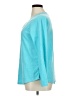 Hue 100% Polyester Teal Pullover Sweater Size 1X - photo 5