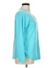 Hue 100% Polyester Teal Pullover Sweater Size 1X - photo 4