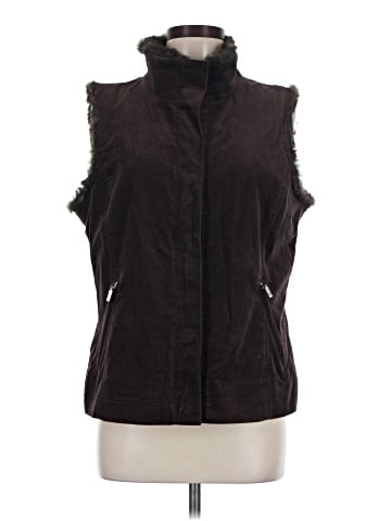 J.Jill Faux Fur Vest (view 1)