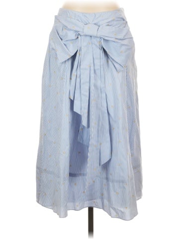 Badgley Mischka Denim Skirt (view 1)