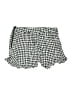 Xhilaration 100% Rayon Checkered-gingham Ivory Skort Size L - photo 2