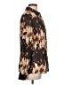 Derek Lam 100% Polyester Animal Print Brown Long Sleeve Blouse Size L - photo 4