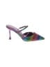 Marc Fisher Color Block Purple Heels Size 8 1/2 - photo 1