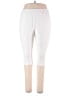 Roaman's Solid White Active Pants Size 22 (1X) - photo 1