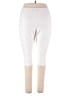 Roaman's Solid White Active Pants Size 22 (1X) - photo 2
