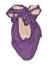 LIBERTY 100% Polymide Paisley Purple One Piece Swimsuit Size XL - photo 2