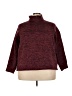 Lands' End 100% Polyester Burgundy Turtleneck Sweater Size 3X - photo 1