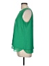 Rose + Olive Green Sleeveless Blouse Size L - photo 5