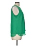 Rose + Olive Green Sleeveless Blouse Size L - photo 4