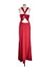Vera Wang Red Cocktail Dress Size 12 - photo 2