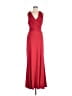 Vera Wang Red Cocktail Dress Size 12 - photo 1