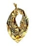 Unbranded 100% Polyester Gold Scarf One size - photo 1