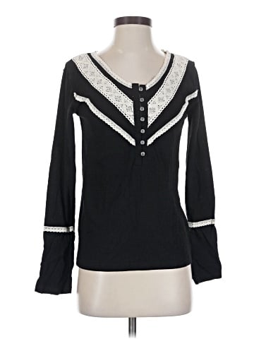Pol Long Sleeve Henley (view 1)