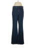 Talbots Chevron-herringbone Blue Jeans Size 8 - photo 1