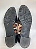 Stuart Weitzman Animal Print Black Flats Size 7 1/2 - photo 5