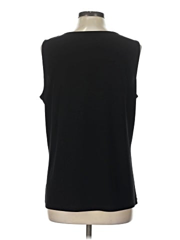 Susan Graver Sleeveless T-Shirt (view 2)