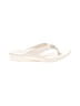 Aetrex Ivory Flip Flops Size 8 - photo 1