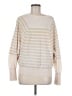 Trina Turk Stripes Ivory Wool Pullover Sweater Size M - photo 1
