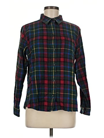 L.L.Bean Long Sleeve Button-Down Shirt (view 1)