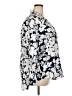 Only 100% Cotton Floral Ivory 3/4 Sleeve Button-Down Shirt Size XXL - photo 4