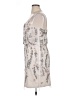 Adrianna Papell 100% Polyester Silver Cocktail Dress Size 14 - photo 5