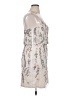 Adrianna Papell 100% Polyester Silver Cocktail Dress Size 14 - photo 4