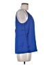 Trina Turk 100% Polyester Blue Sleeveless Blouse Size M - photo 4