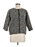 H&M Chevron-herringbone Black Jacket Size 6 - photo 1