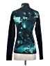 Fabletics Print Teal Track Jacket Size XS - photo 2