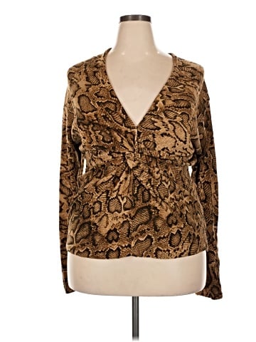 Jones New York Signature Long Sleeve Blouse (view 1)