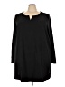 D&Co. Black 3/4 Sleeve Top Size 5X - photo 1