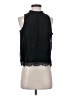 Haute Monde 100% Polyester Black Sleeveless Blouse Size S - photo 1