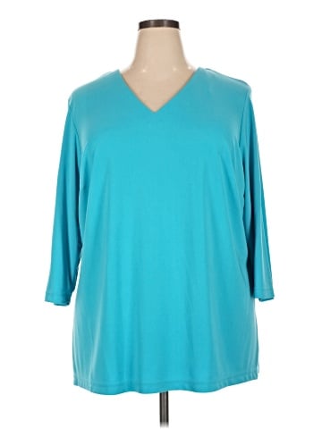 Worthington 3/4 Sleeve Top (view 1)