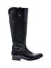 FRYE 100% Leather Black Boots Size 6 1/2 - photo 1