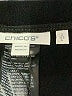 Chico's Solid Black Formal Skirt Size L - photo 4