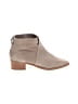 Soludos 100% Leather Gray Ankle Boots Size 10 - photo 1