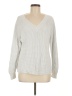 Ann Taylor LOFT Outlet 100% Cotton Gray Pullover Sweater Size M - photo 1