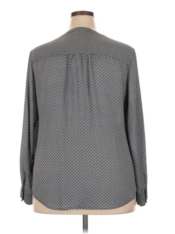 Roz & Ali Long Sleeve Blouse (view 2)