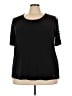 MICHAEL Michael Kors Black Short Sleeve Top Size 3X - photo 1